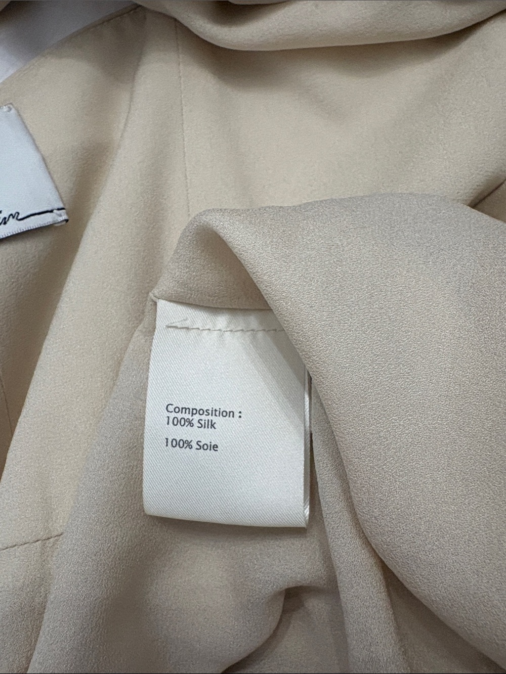 3.1 Phillip Lim Cream One-Shoulder Twist Pleated Dress - Picture 12 of 12
